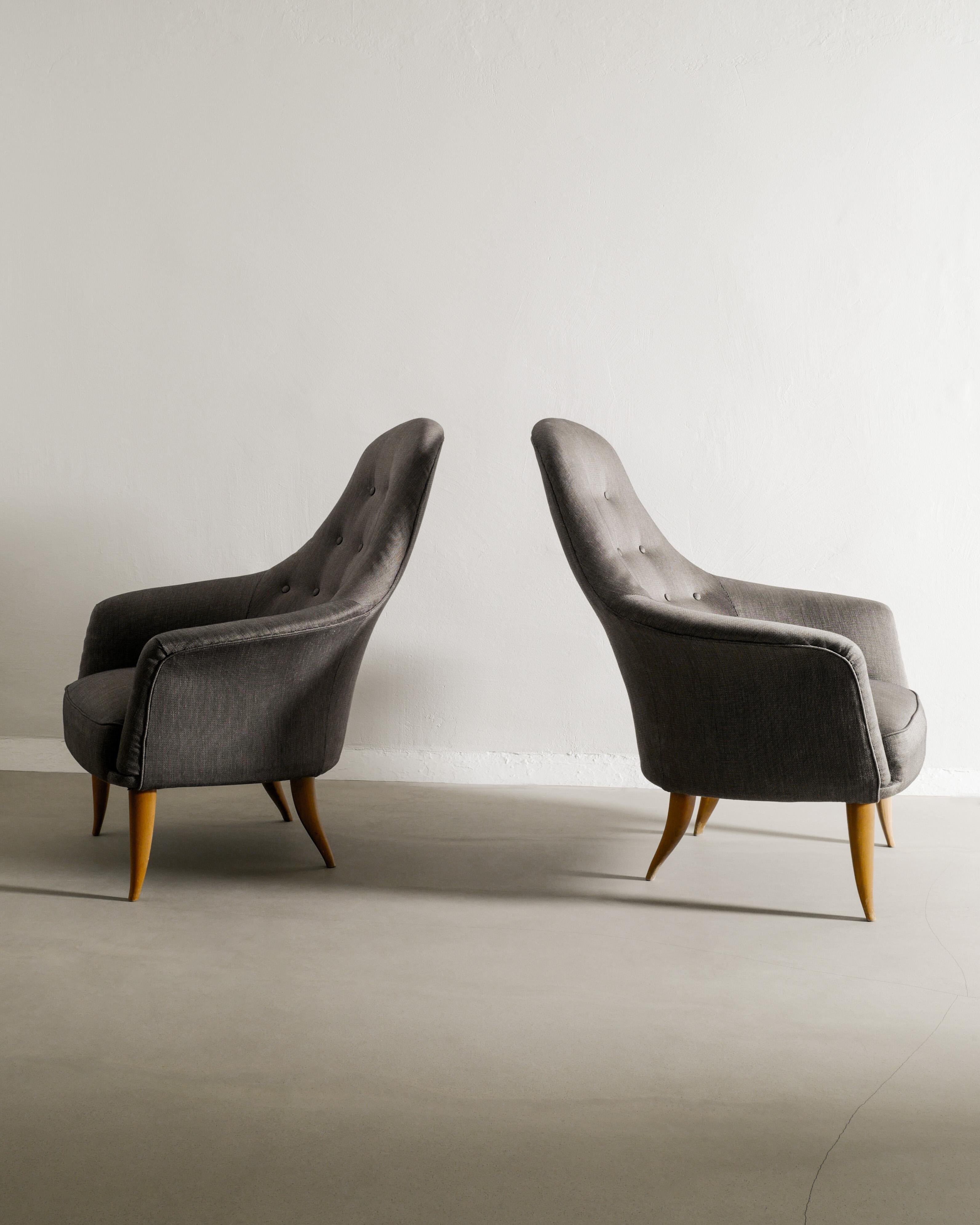 Milieu du XXe siècle Fauteuils 