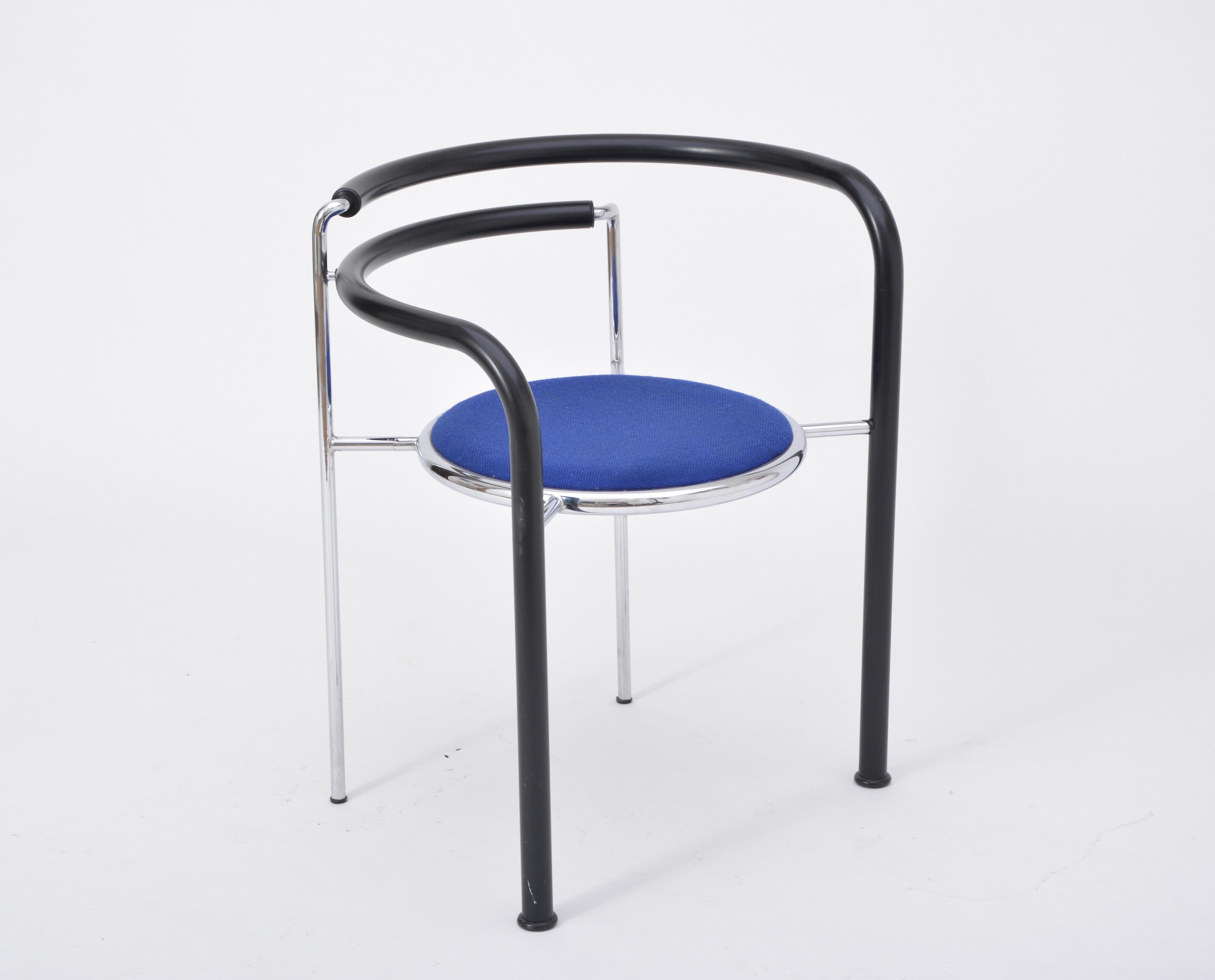 Steel Post-Modern seating group by Rud Thygesen & Johnny Sorensen for Botium, 1989