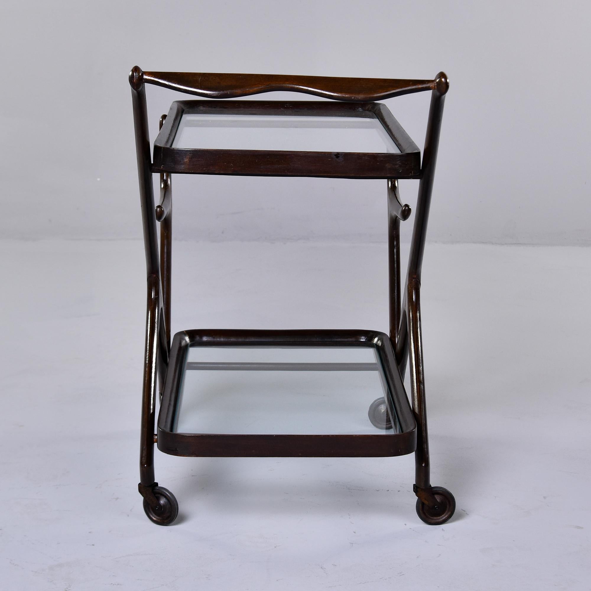 Mid 20th C Bar Cart by Cesare Lacca for Cassina of Italy For Sale 3