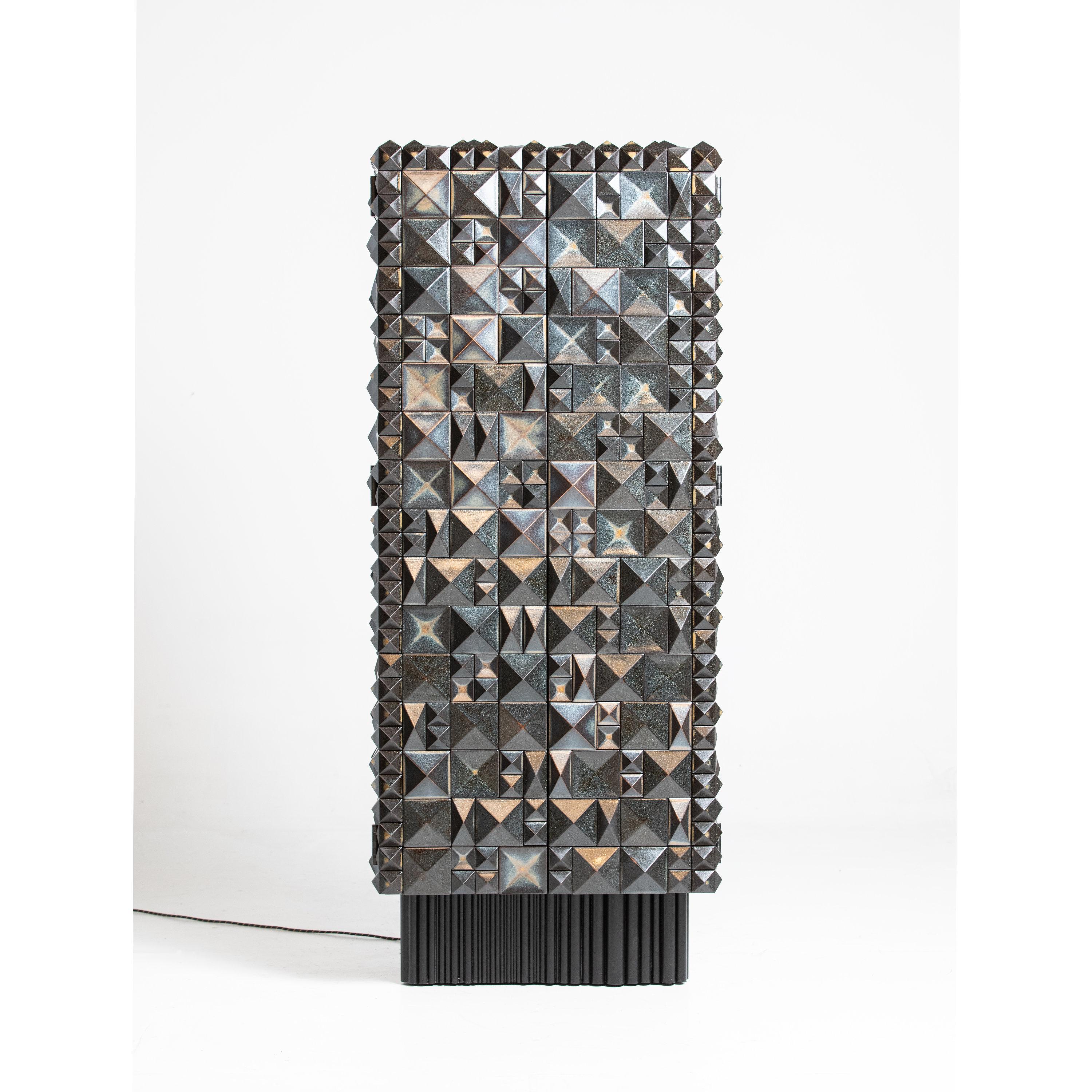 Moderne Armoire Dark Matter de Milan Pekař en vente