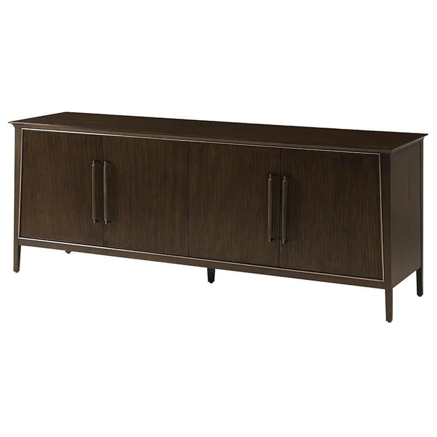 Dark Mid Century Credenza