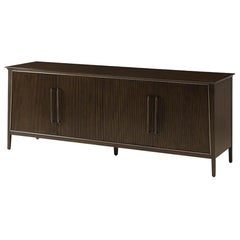 Dunkles Mid-Century-Credenza