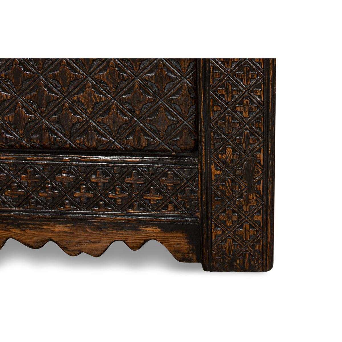 Dark Moroccan Sideboard For Sale 1