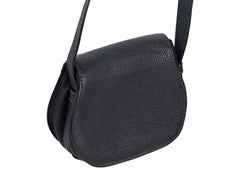 Dark Navy Blue Chloe Leather Marcie Saddle Bag