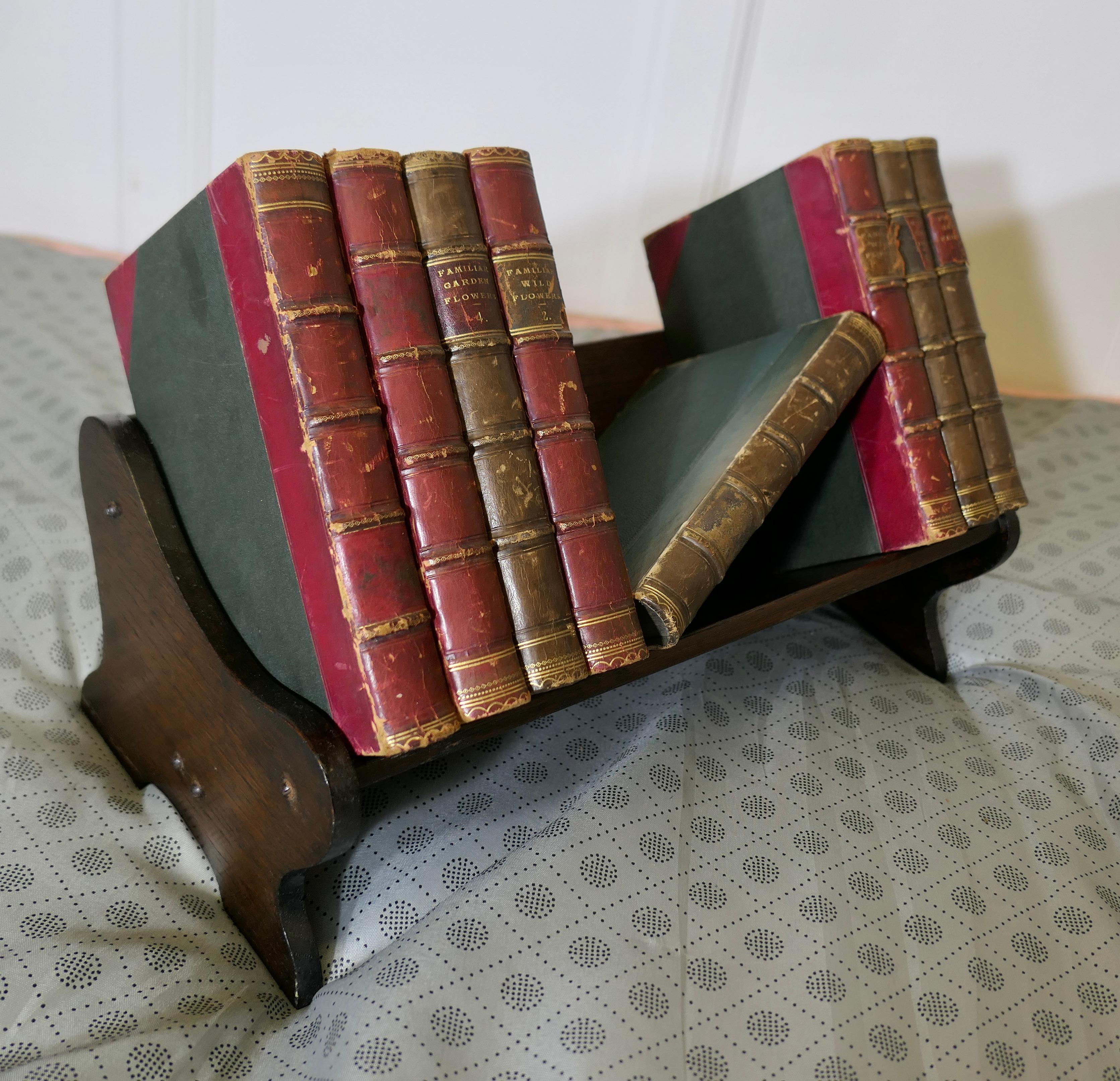 Mid-20th Century Dark Oak Desk Top Book Trough   A useful piece made in dark oak