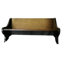 Dark Oak Desk Top Book Trough   A useful piece made in dark oak