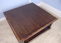 Table Basse Potboard Anglaise en Chêne foncé