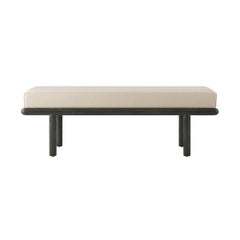 Dark Oak Modern Bench