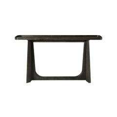 Dark Oak Modern Console Table
