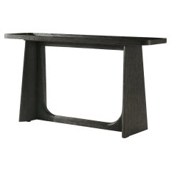 Tavolo consolle moderno in Oak scuro