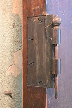 Dark Oak Three Quarter 30 Pane Lead Entry Door