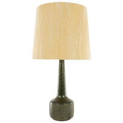 Dark Olive Green Table Lamp DL/35 by Annelise and Per Linnemann-Schmidt, 1960s