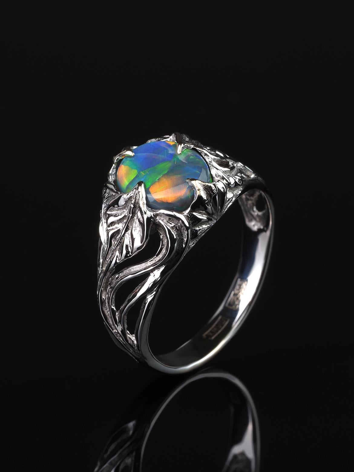 opal engagement ring australia