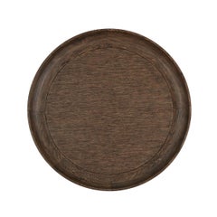 Dark Rimmed Bowl Top Coffee Table