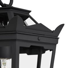 Dark Sky Outdoor Wall Lantern, Handmade Spanish Style Exterior Wall Fixture