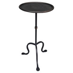 Dark Spanish Drinks Table with Gold Highlights