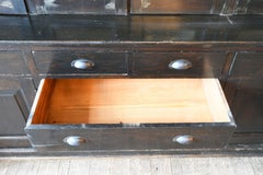 Dark Stained Butlers Pantry
