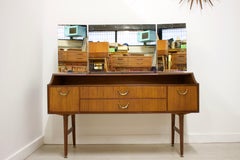 Dark Teak Dressing Table from Meredew, 1960s