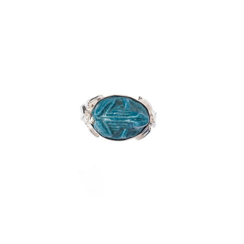 egyptian turquoise ring