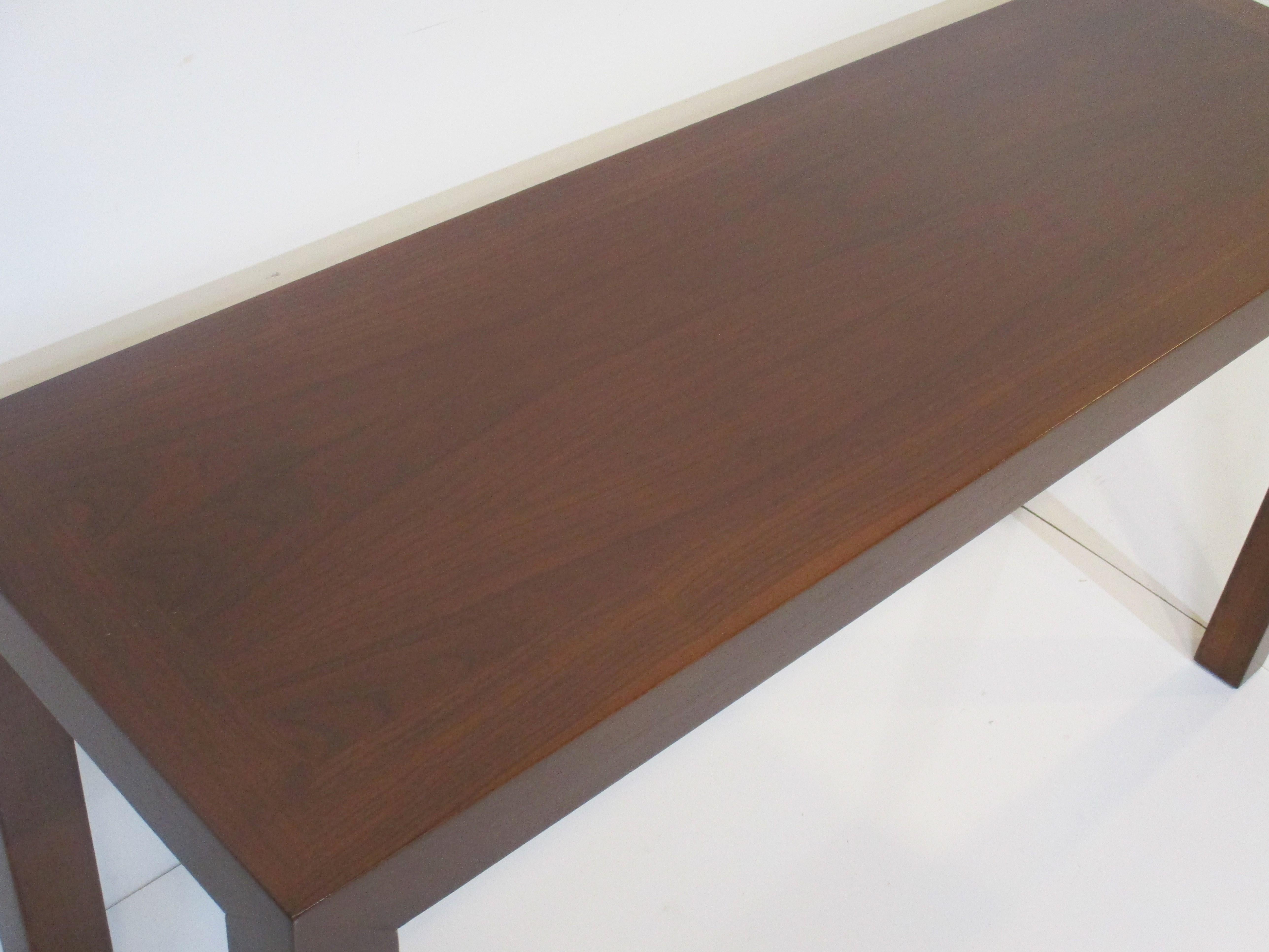 American Dark Walnut Console Table by Lane Altavista