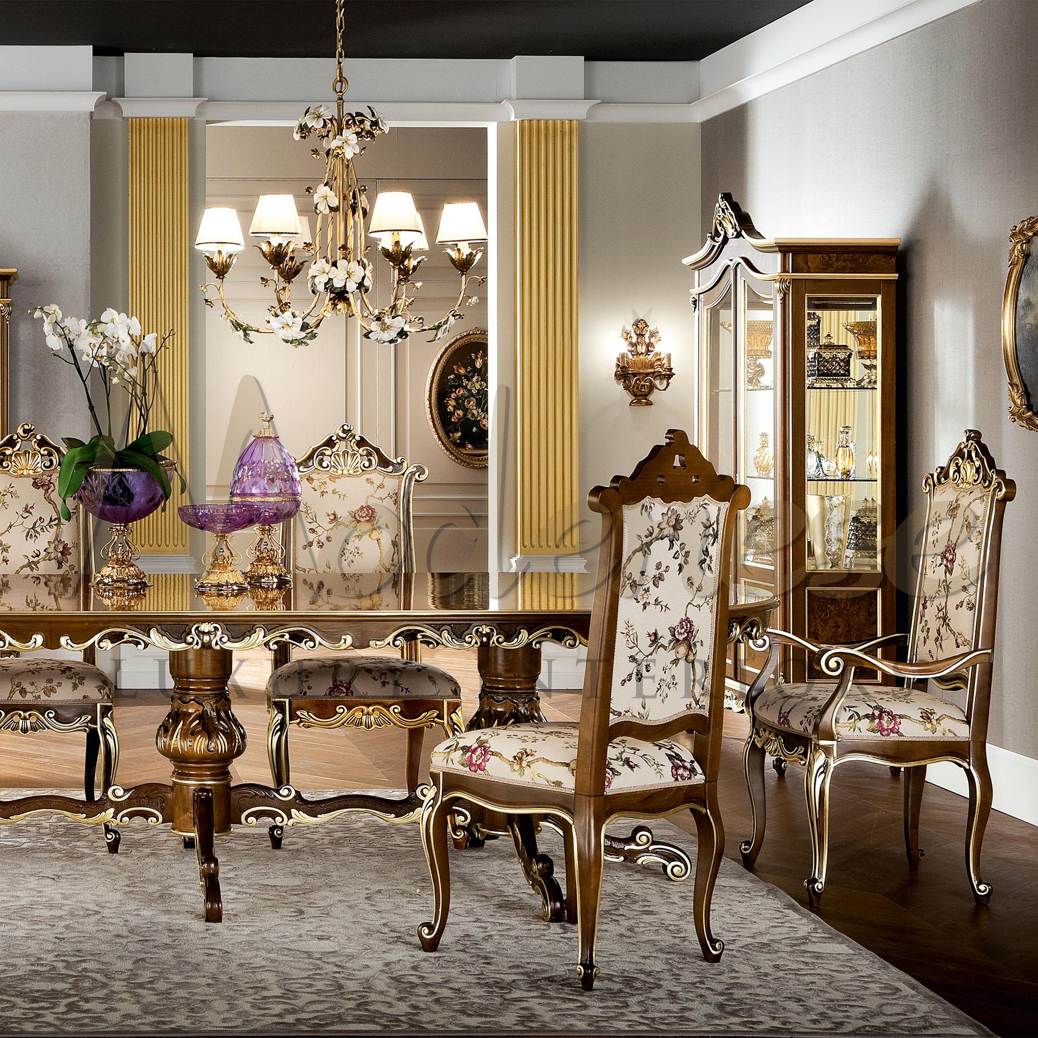 Victorian Dark Walnut Dining Chair by Modenese Gastone Interiors For Sale