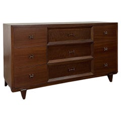 Dark walnut dresser by Red Lion