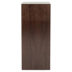 Dark Walnut Wood Pedestal