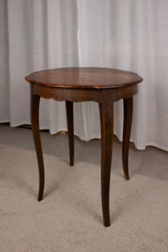 Dark Wood Early 20th Century French Revival side table