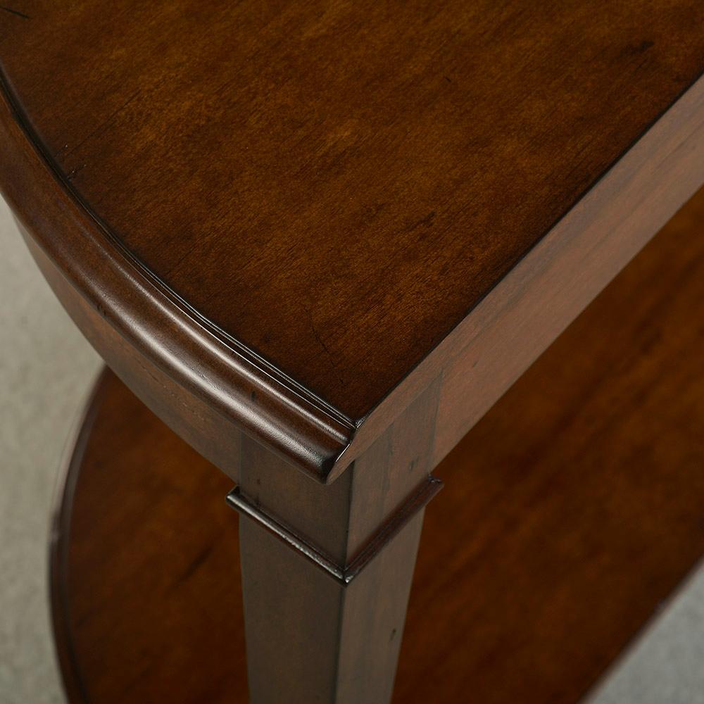 Tavolo Consolle Tradizionale in Wood scuro In condizioni Nuovo in vendita a Westwood, NJ