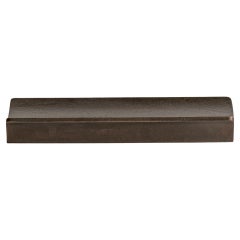 Darkened Brass Arc Pen Tray by Stem Design