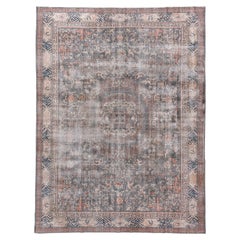 Darkened Primary Colors Sparta Antique Rug