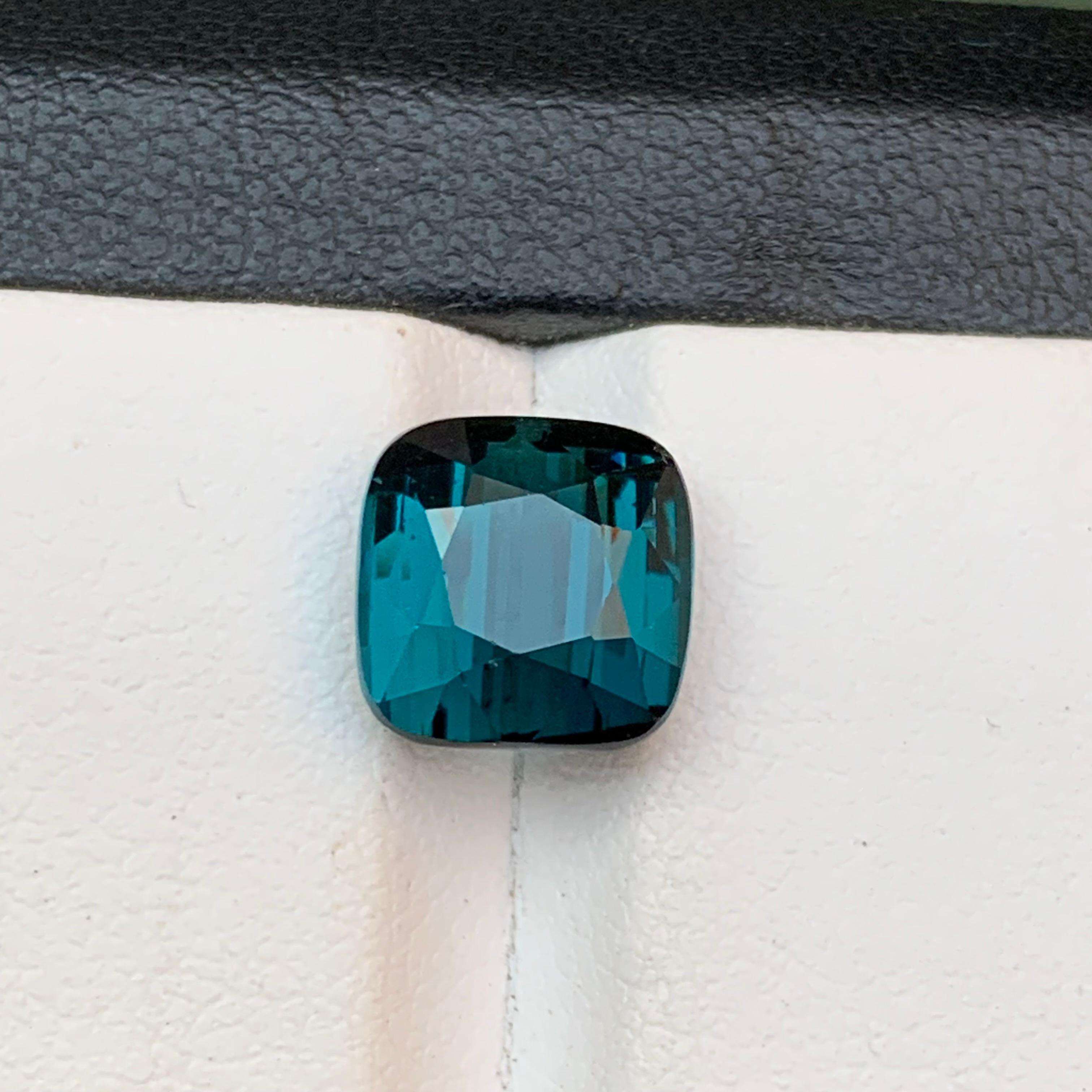 Darkish Indicolite Blue Natural Tourmaline Loose Gemstone for Ring, or any other Jewelry Setting-Cushion Cut from Kunar Afghanistan!!

💎 GEMSTONE TYPE: Tourmaline
⚖️ WEIGHT: 4.85 Carat
🪚 SHAPE & CUT: Cushion Cut
📏 SIZE (MM): 8.92 x 8.94 x 6.80
🌈