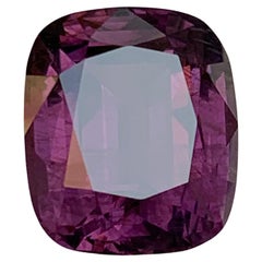 Darkish Purple Spinel 8.20 Ct Natural Loose Gemstone Cushion Cut from Burma
