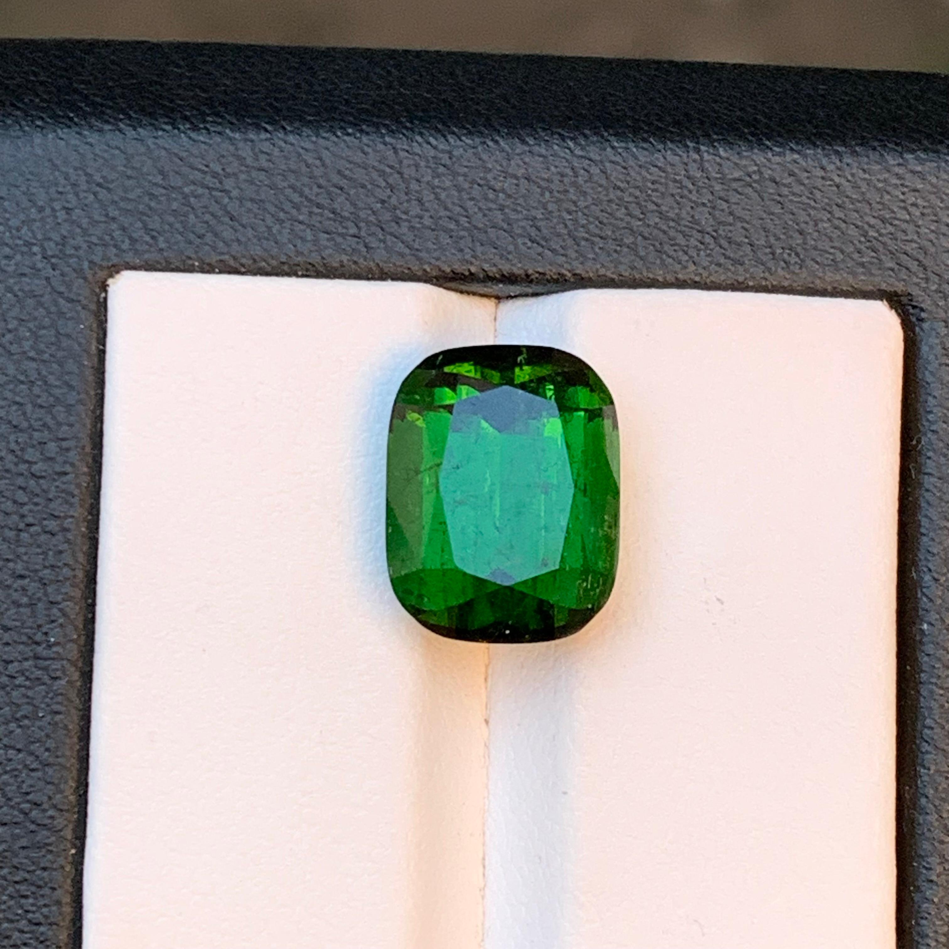 Darkish Rich Green Natürlicher Turmalin Ring, Anhänger Loser Edelstein 9,25 Ct-Jewel im Angebot 6