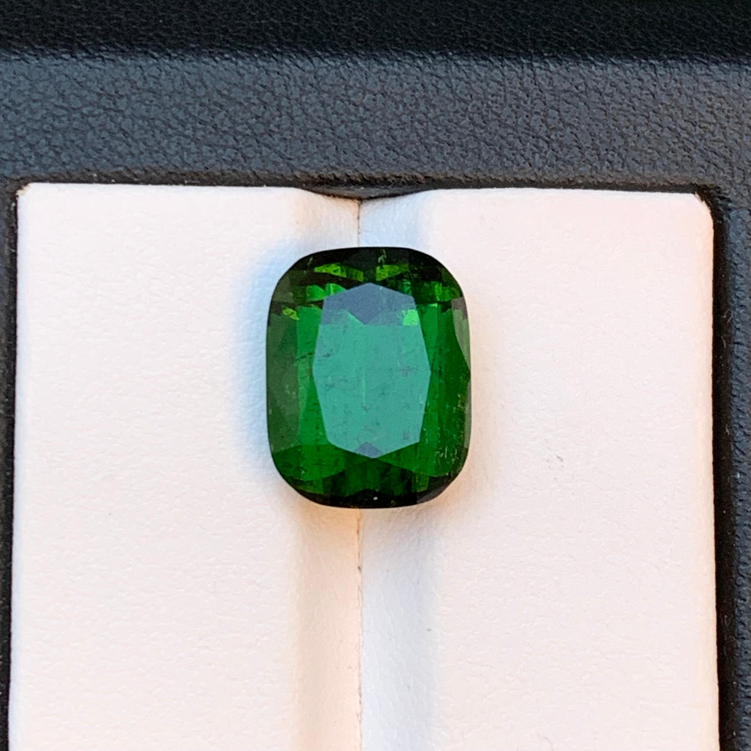 Darkish Rich Green Natürlicher Turmalin Ring, Anhänger Loser Edelstein 9,25 Ct-Jewel (Zeitgenössisch) im Angebot