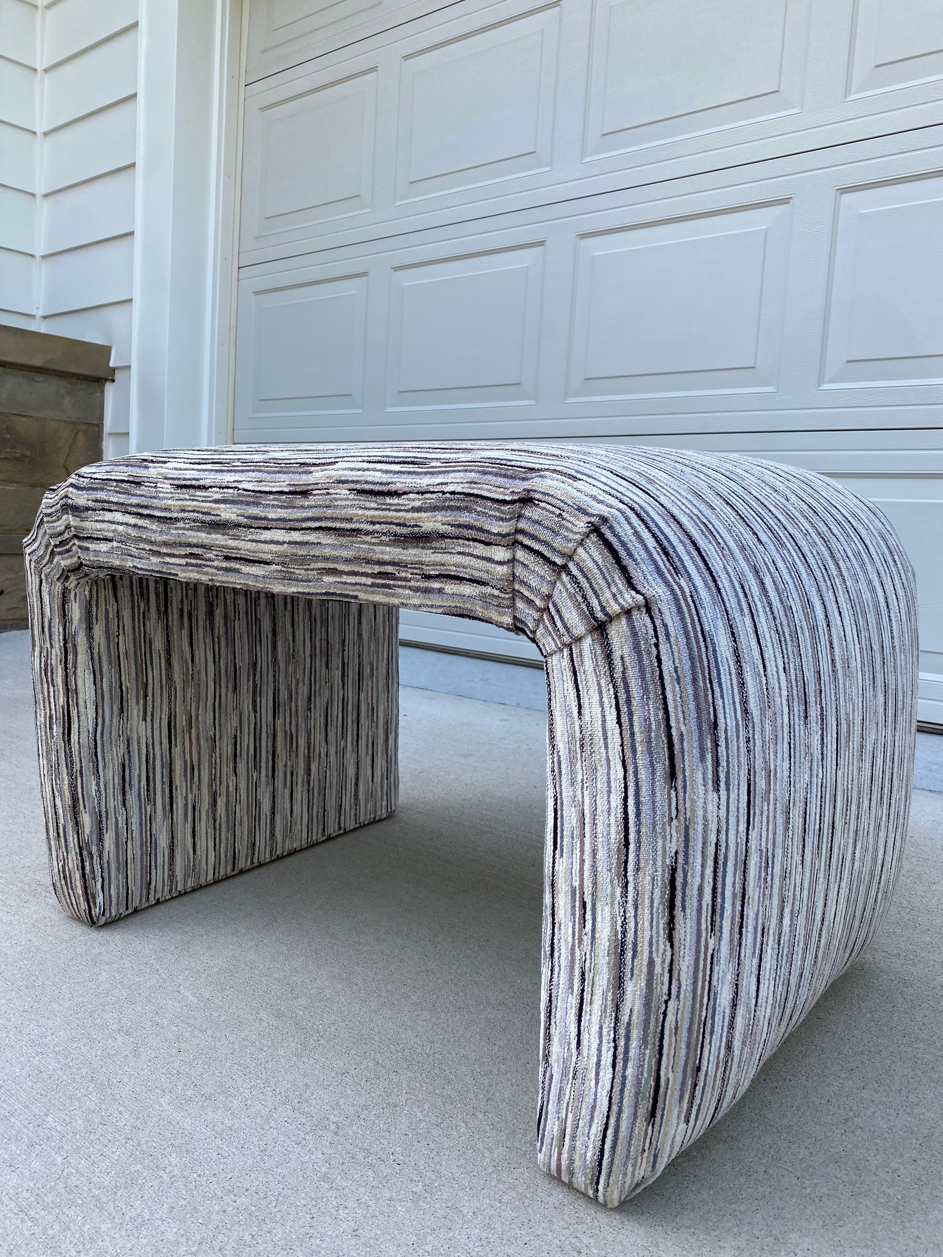 Hand-Crafted Darko Waterfall Bench For Sale