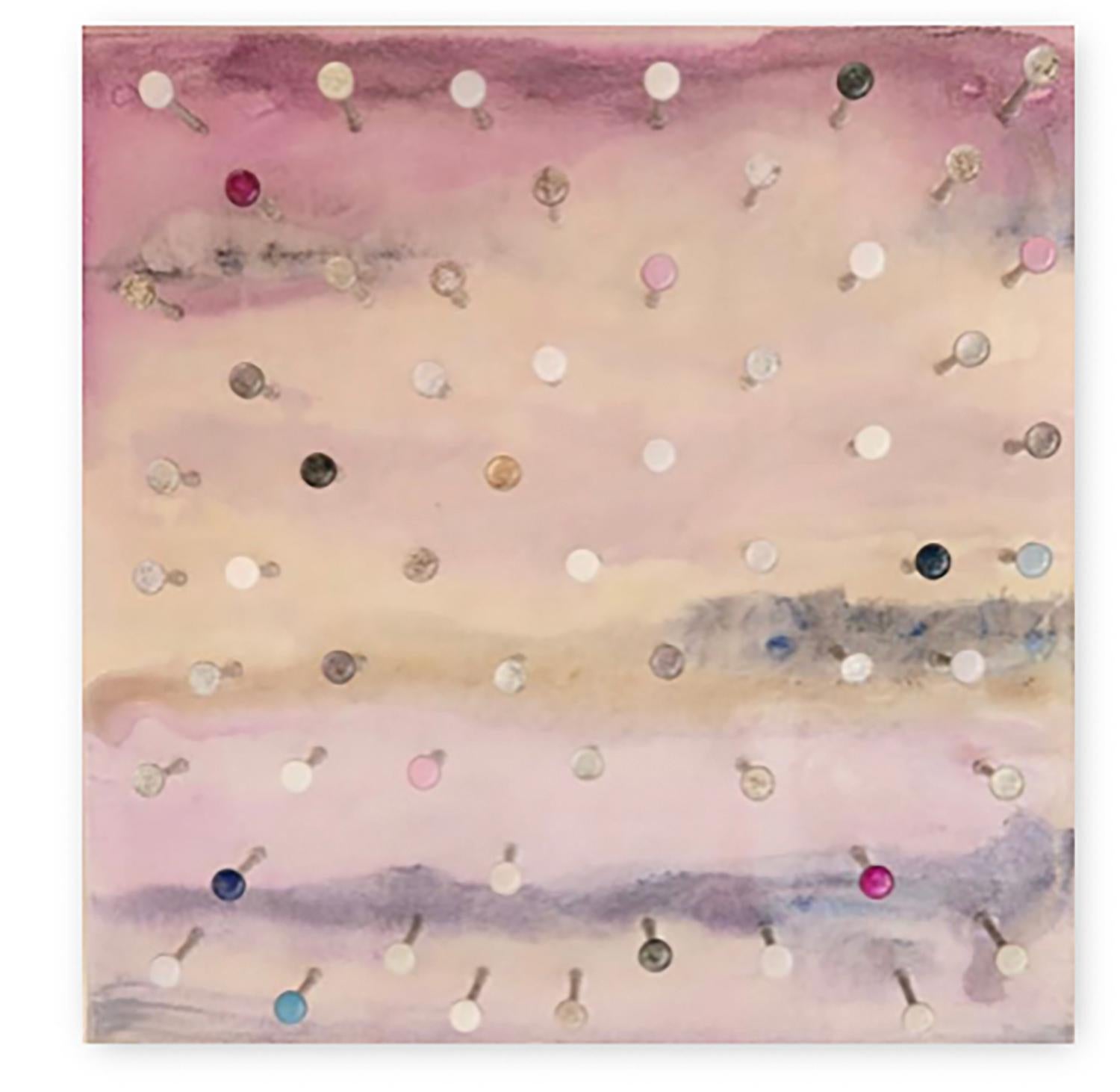 Darlene Charneco Abstract Painting - Perceptions: Sandy Shells