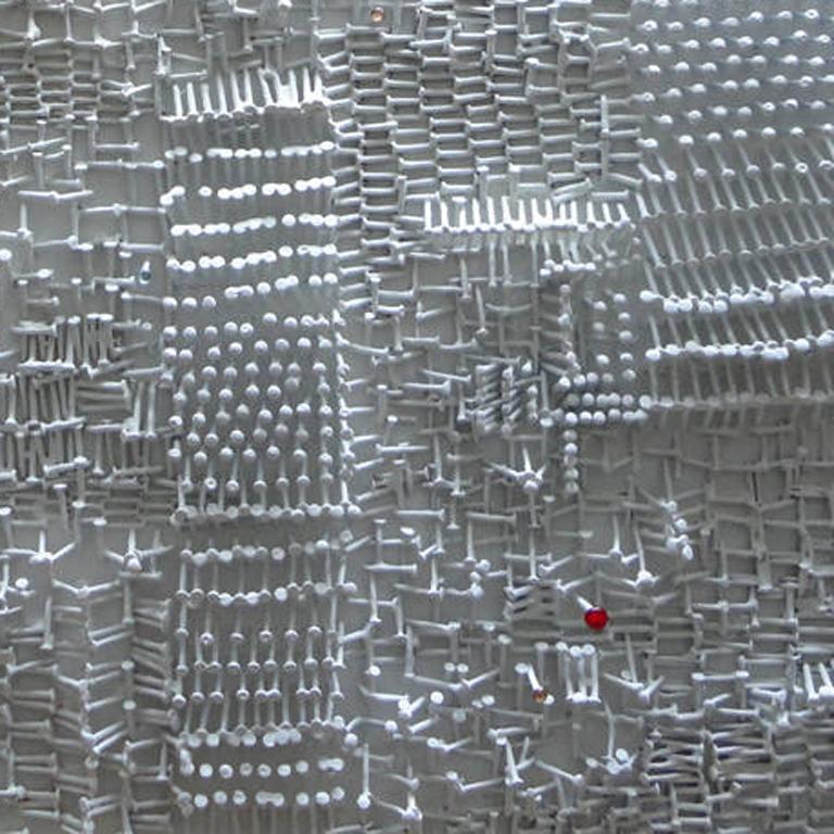Whiteweave - Contemporary Sculpture by Darlene Charneco