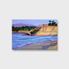 Expressionist Seascape, "Del Mar Beach"