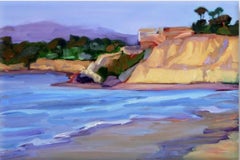 Expressionist Seascape, "Del Mar Beach"