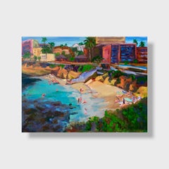 Expressionist Seascape, "The Cove"