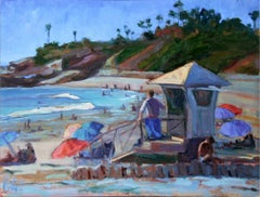 Impressionist Seascape, "Beach Buzz"