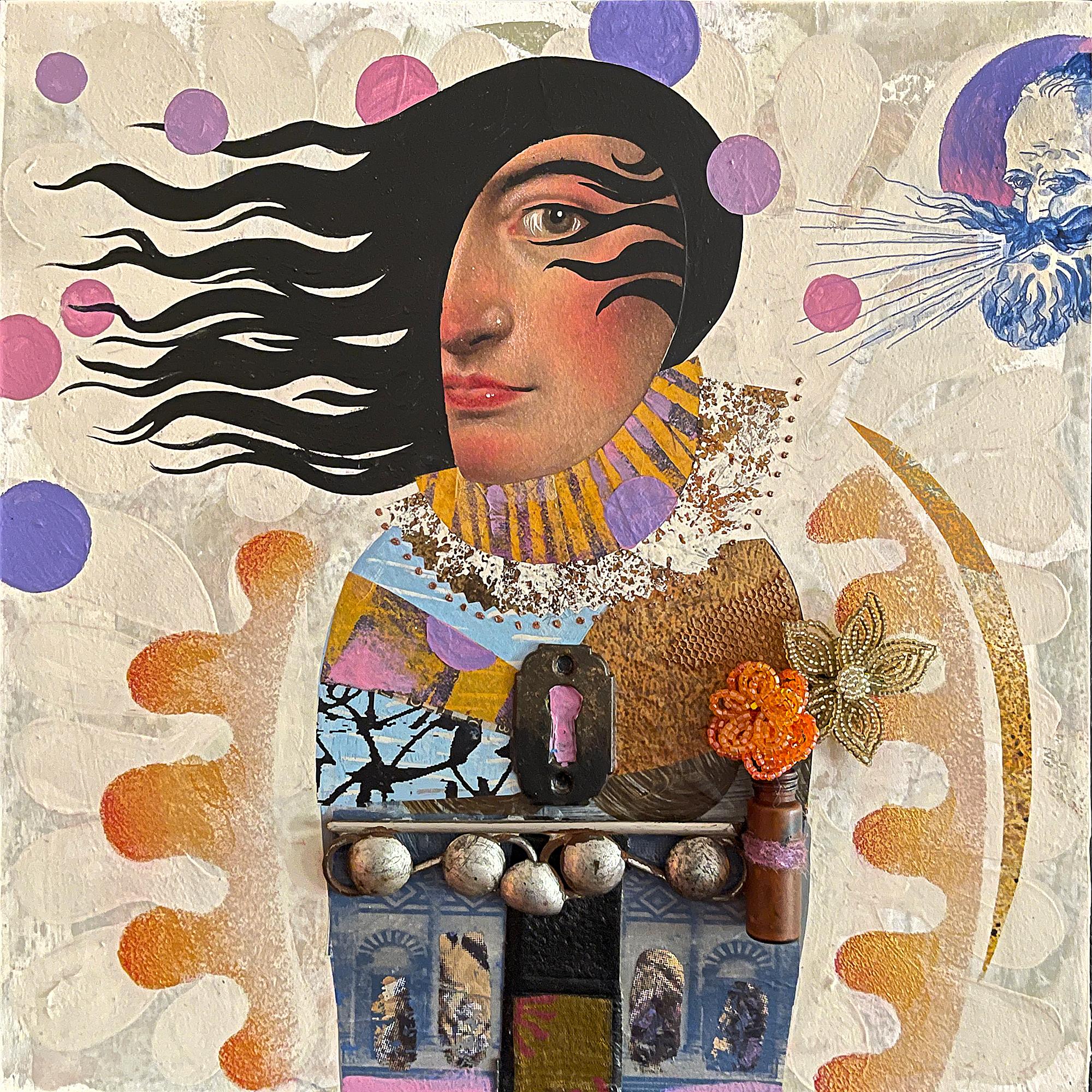 Hoy aquí, mañana fuera, Pintura original - Mixed Media Art de Darlene McElroy