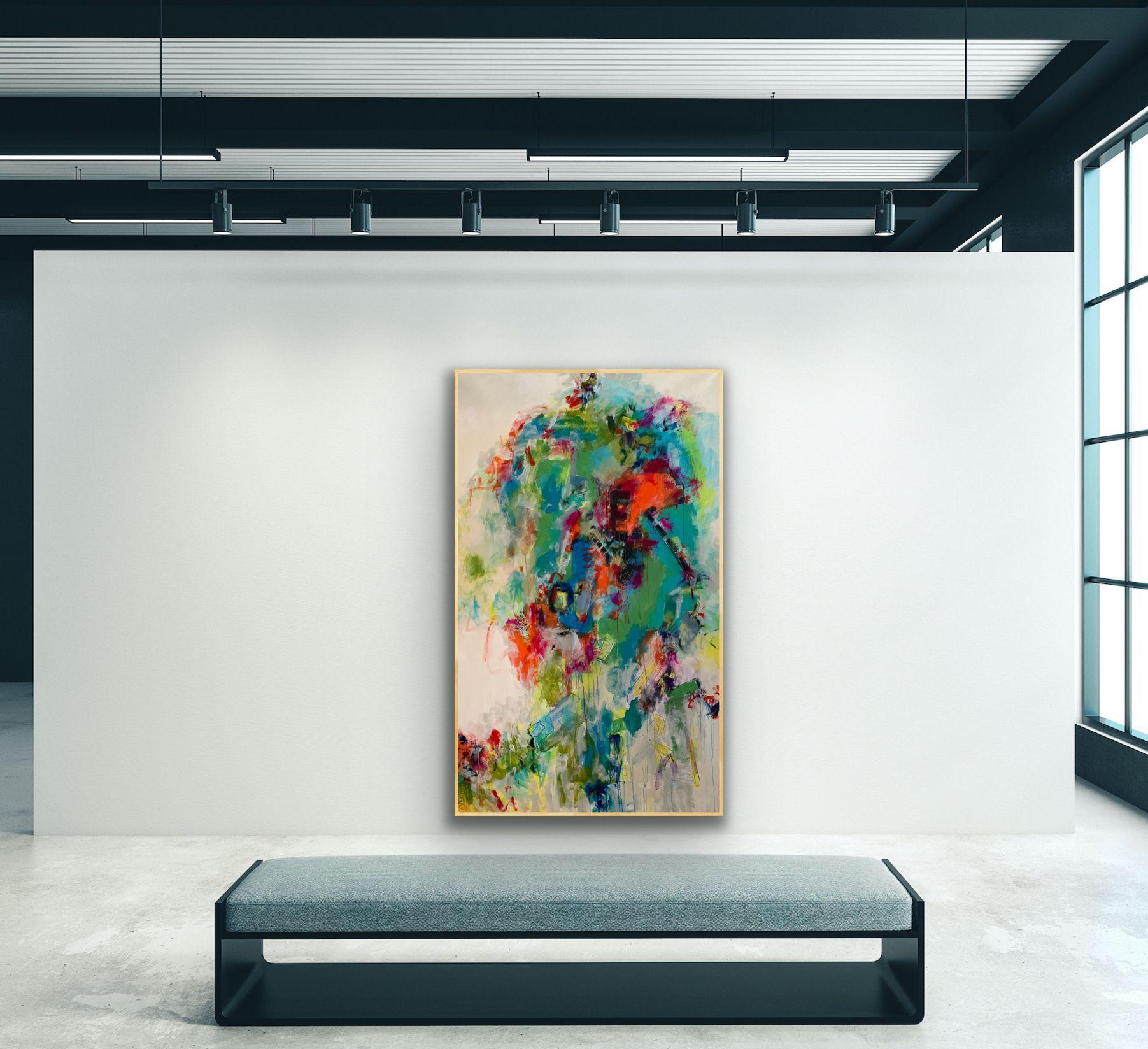 Crea desde tu corazón, Pintura, Acrílico sobre lienzo en venta 2