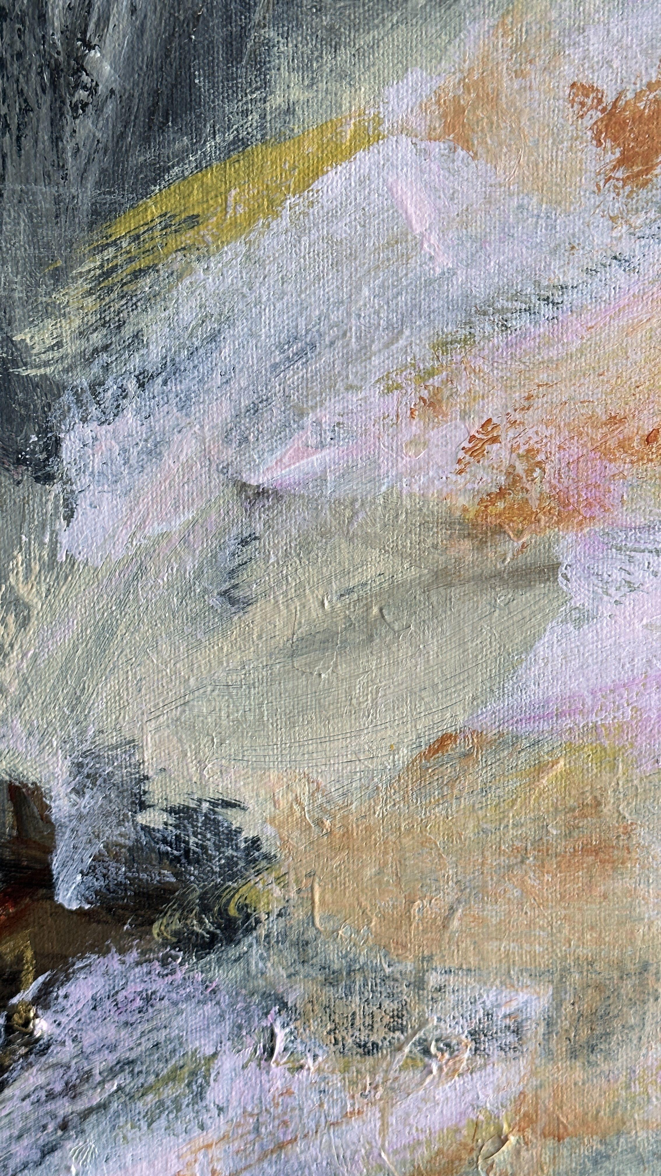 FADE INTO AUTUMN, Painting, Acrylic on Canvas For Sale 2