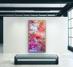 RASPBERRY BERET, Painting, Acrylic on Canvas