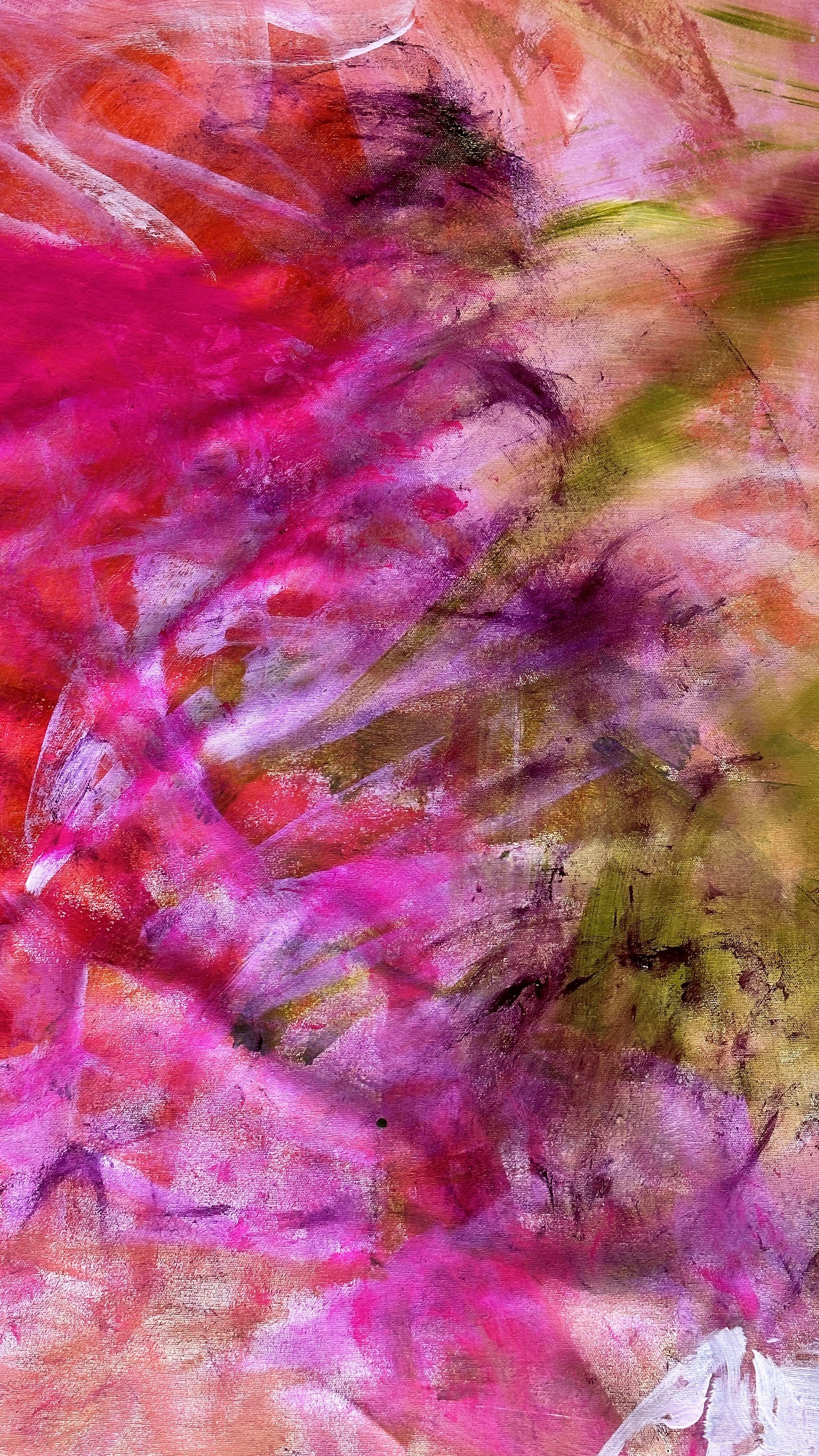 FRAMBUESA BERET, Pintura, Acrílico sobre lienzo en venta 2