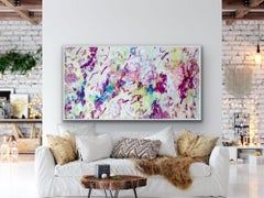 Rubans Et Noeuds De Corset, Painting, Acrylic on Canvas