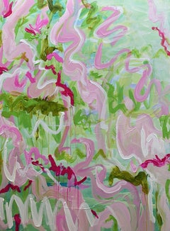 Sassy As Salt Water Taffy, peinture  l'acrylique sur toile