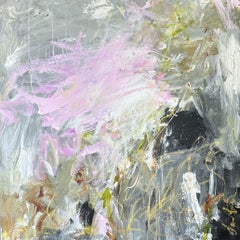 THE GOLD LINE OF AUTUMN, Painting, Acrylic on Canvas